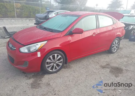 2017 Hyundai Accent Value Edition z USA, uszkodzony, nr VIN KMHCT4AE2HU326758